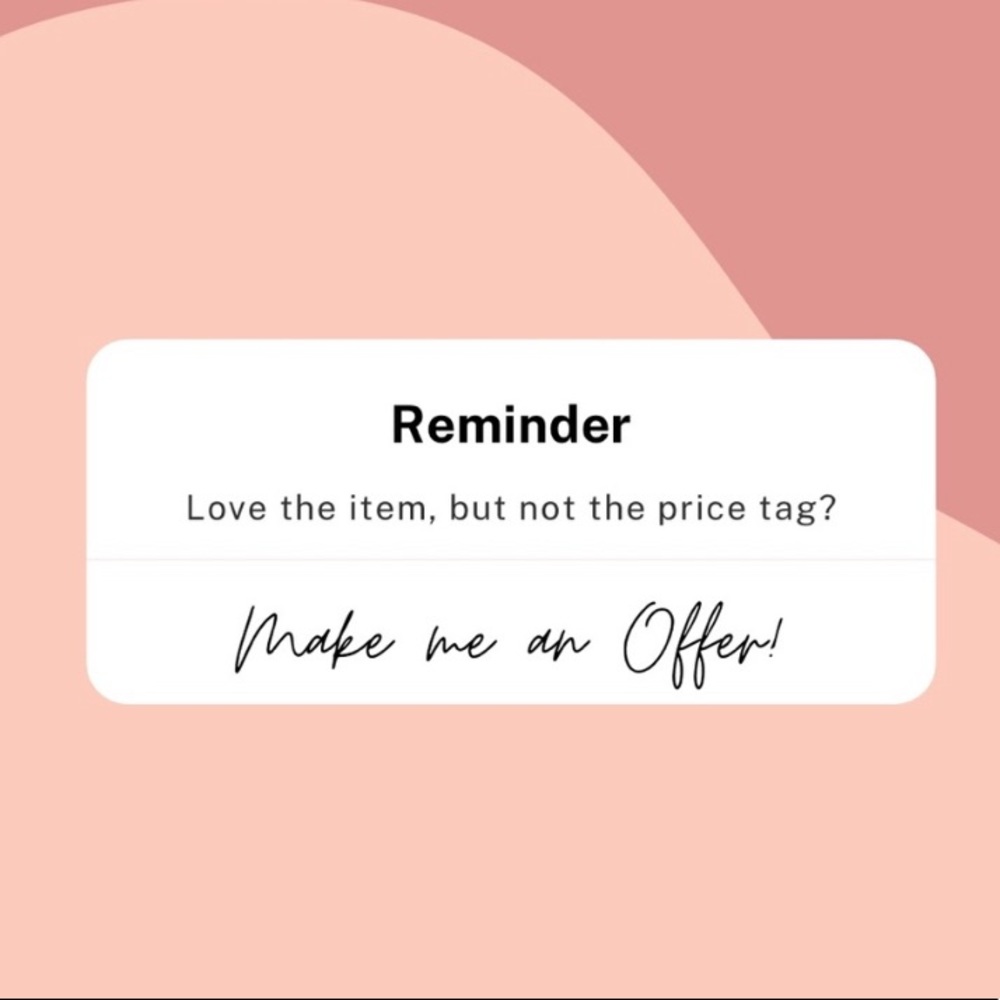 ✨Reasonable✨ Offers Welcomed!